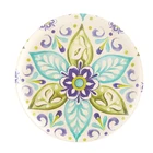 2018 Biodegradable bamboo fiber melamine Dinner plate