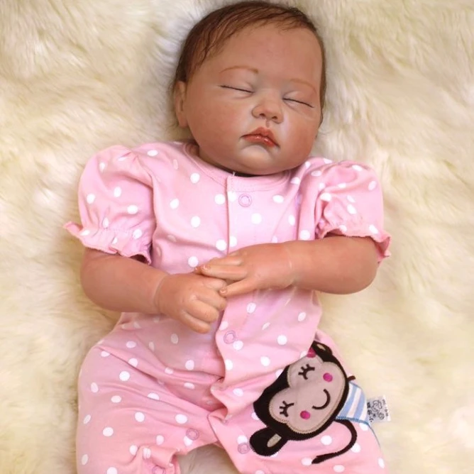 20 inches A Moment My Arms Forever My Heart Sleepy reborn Baby doll