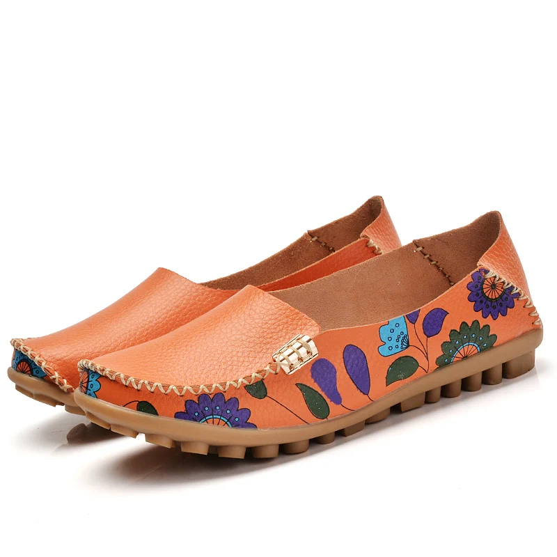 Wholesale women comfortable leather loafers printing driving slip on flats fashion women loafers
Wholesale women comfortable leather loafers printing driving slip on flats fashion women loafers