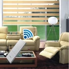 Motorized Smart House Zebra Blinds Dooya