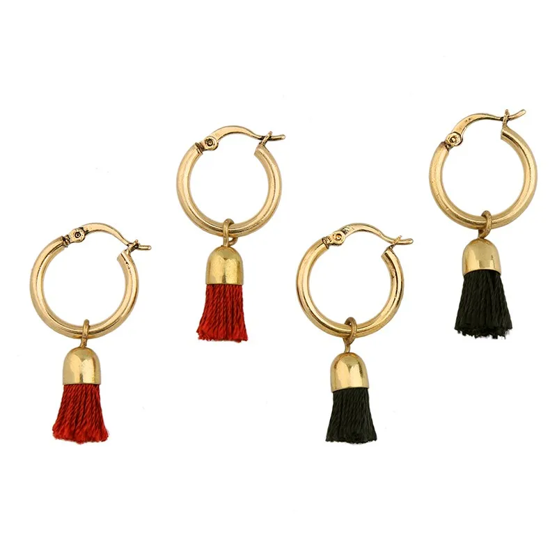 ed01351 Hot Sale 3 Colors Small Hoop Gold Plated Earrings Small Tassel Jewelry Design For Women
ed01351 Hot Sale 3 Colors Small Hoop Gold Plated Earrings Small Tassel Jewelry Design For Women