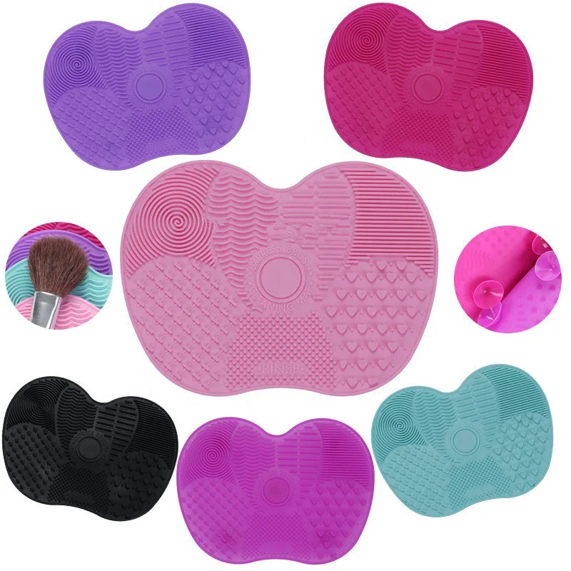 Wholesale cosmetic make up washing brush gel cleaning mat foundation makeup brush Cleaner Pad Silicone brush cleaner
Wholesale cosmetic make up washing brush gel cleaning mat foundation makeup brush Cleaner Pad Silicone brush cleaner