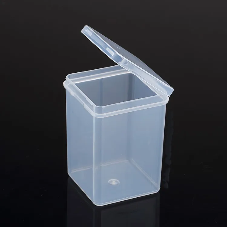 Packing Box,storage Container Bud/swab Square Plastic Convenient Cotton Plastic Injection Mould Hinged Box Household Appliance