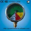 (YTN-60) 60mm liquid manometer / stainless steel water meter isometric