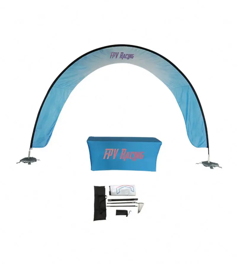 Promotional Printed Race Gates And Flags Cheap Custom Finish Line