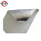 Heat insulation aluminum foil fiberglass cloth for fire blanket materials