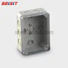 Waterproof ABS PC Plastic Electrical Junction Box Enclosure for Cable Glands Fitting