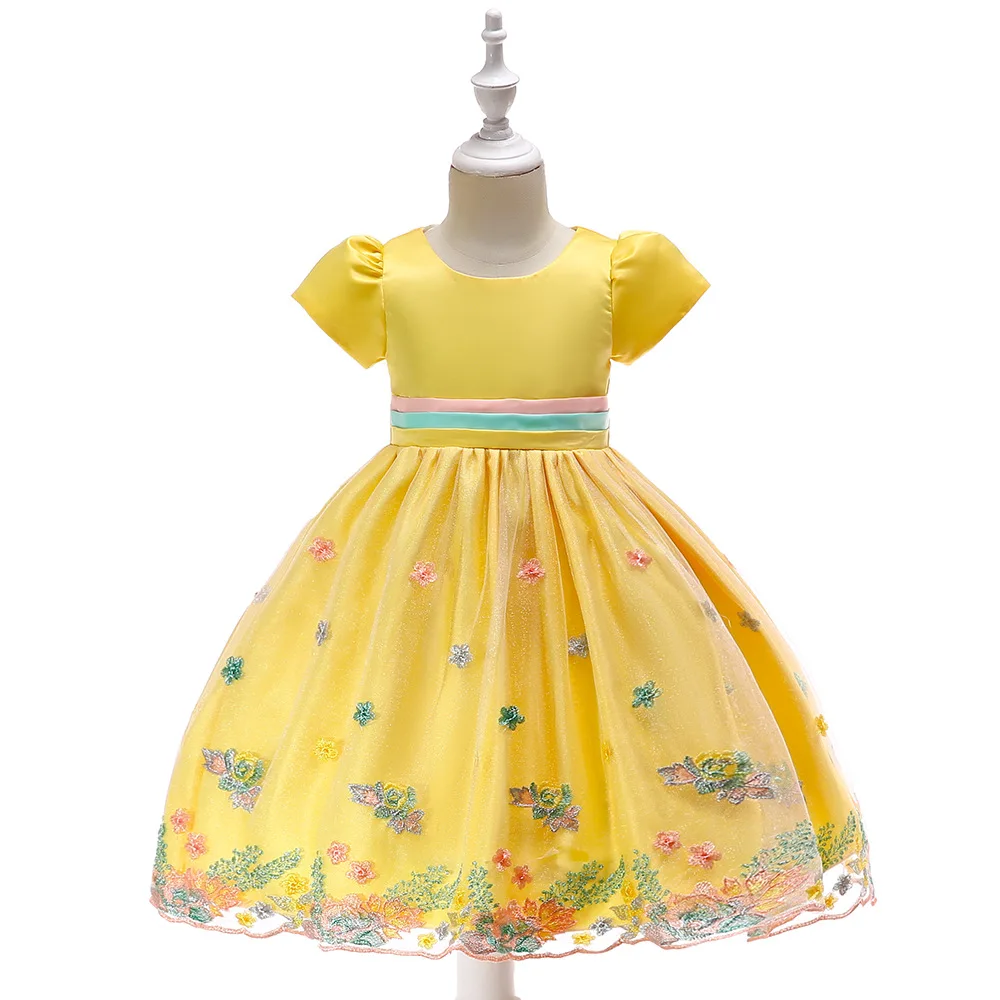 Wholesale High Quality Girl Party Dress Baby Embroidery Frock Children Summer Clothing L5051
Wholesale High Quality Girl Party Dress Baby Embroidery Frock Children Summer Clothing L5051