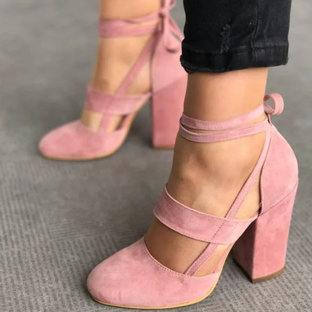 F20658A 2019 European fashion suede bandage sandal women high thick heel shoes for ladies, Black, pink, brown, burgundy, blue
F20658A 2019 European fashion suede bandage sandal women high thick heel shoes for ladies, Black, pink, brown, burgundy, blue