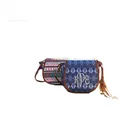 Wholesale Monogrammed Personalized Boho Saddle Crossbody Tassel Bag
