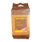 GWW433 Oem Custom Fda Approved 10Pcs/Bag Organic Cotton Leather Shoe Clean Disposable Wet Wipes Tissue