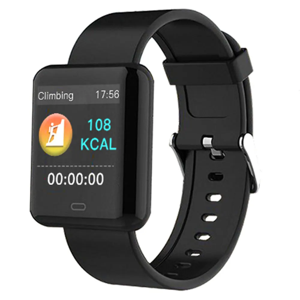 2018 China New Smart Watch with 1.3 inch Color Screen Muti-Sports Mode Smart Bracelet for Heart Rate Monitor Remote Control, Black
2018 China New Smart Watch with 1.3 inch Color Screen Muti-Sports Mode Smart Bracelet for Heart Rate Monitor Remote Control, Black