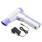 Wireless household battery rechargeable folding cordless hair dryer