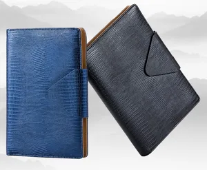 custom loose-leaf notebook gift set pu leather notebook