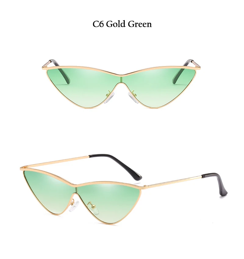 Rimless Cat Eye Sunglasses (19)