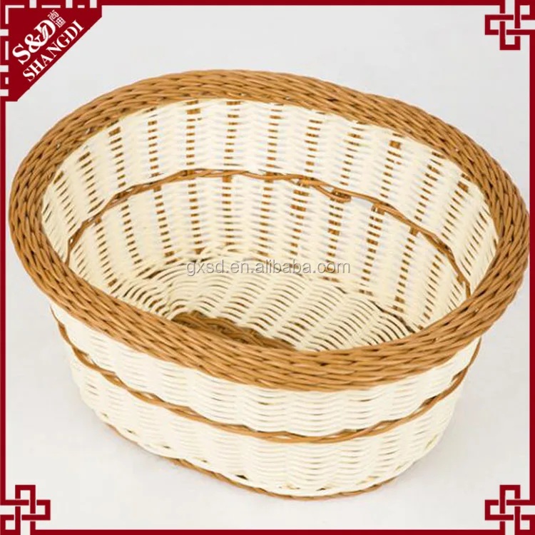 lowe price wholesale fruit baskets supermarket woven rattan food