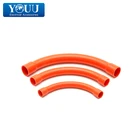 YOUU 90 Degree heavy duty Sweep bends orange SWB20OR -25 32 40 50 pvc conduit 25mm 40mm pvc pipe