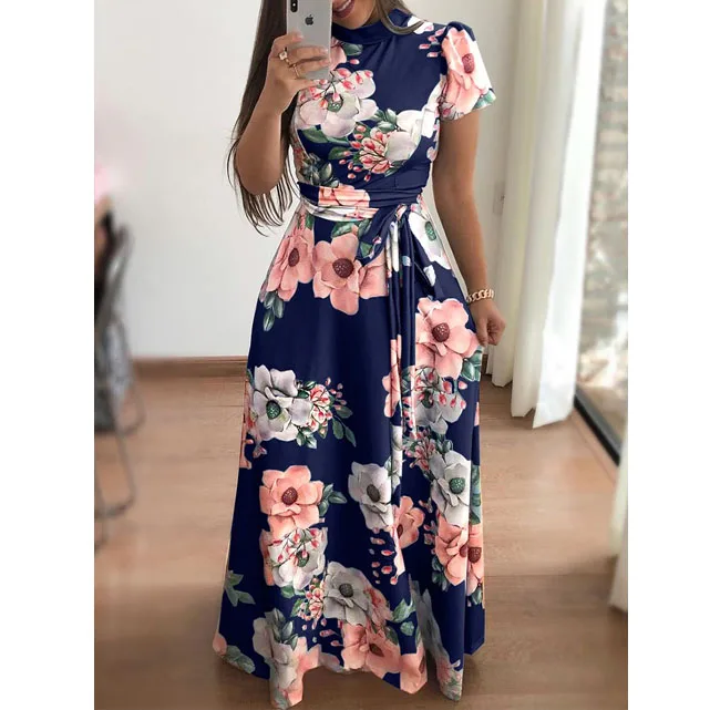 Fashion clothes casual wear women dress summer lady dress 
Fashion clothes casual wear women dress summer lady dress