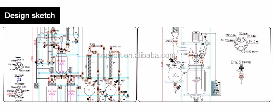 50l double layer glass reactor (11)