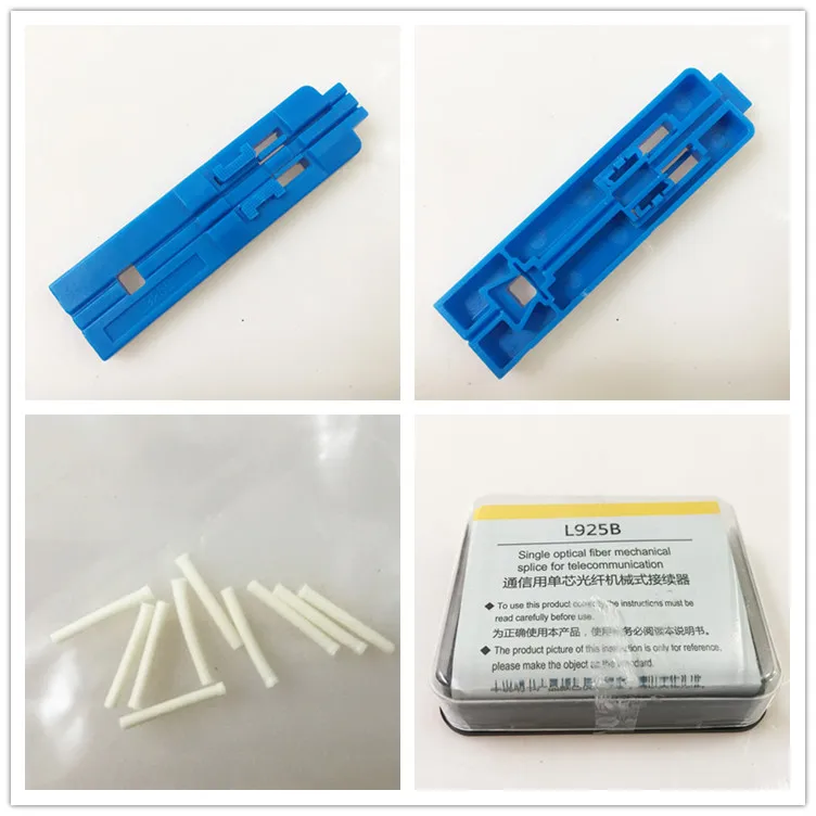 Suitable for single mode multimode cold splice fiber optic splicing kit quick connector fast