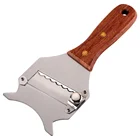 Hot sale wooden handle cheese chocolate shaver knife grater home kitchen durable truffle slicer