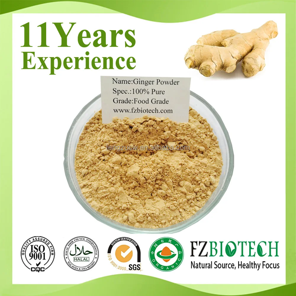 100 Pure Dried Yellow Ginger Powder Price,Red Dry Ginger Juice Powder