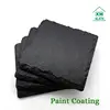 [Factory direct]10X10cm Amazon ebay hot sale UK Europe USA Japan wholesale black slate stone marble coaster sets of 4