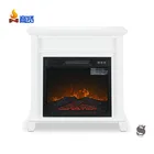 best master flame decorative electric fireplace home heater fireplace mantel