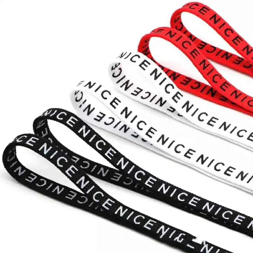 Polyester Shoelace Custom Logo Sneaker Printed Design Your Own Maker Colorful Shoe Lace Flat
Polyester Shoelace Custom Logo Sneaker Printed Design Your Own Maker Colorful Shoe Lace Flat