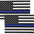Many Options USA Flag Die Cut Stickers Waterproof Sticker Decal