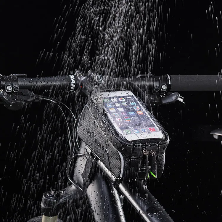 2019 new fashion custom logo outdoor sport mountain cycling storage bag bicycle carry phone bag waterproof bike frame bag
2019 new fashion custom logo outdoor sport mountain cycling storage bag bicycle carry phone bag waterproof bike frame bag
