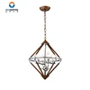 Modern metal chandelier led light pendant lamp bedroom