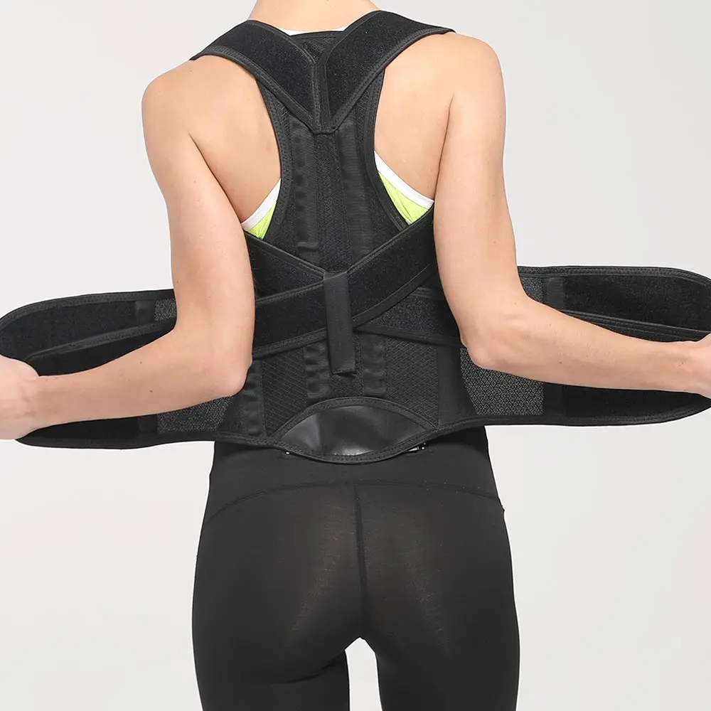 Elastic Band lumbar Support Adjustable Posture Back Support bar Corrector Brace Shoulder Band Posture Corrector
Elastic Band lumbar Support Adjustable Posture Back Support bar Corrector Brace Shoulder Band Posture Corrector