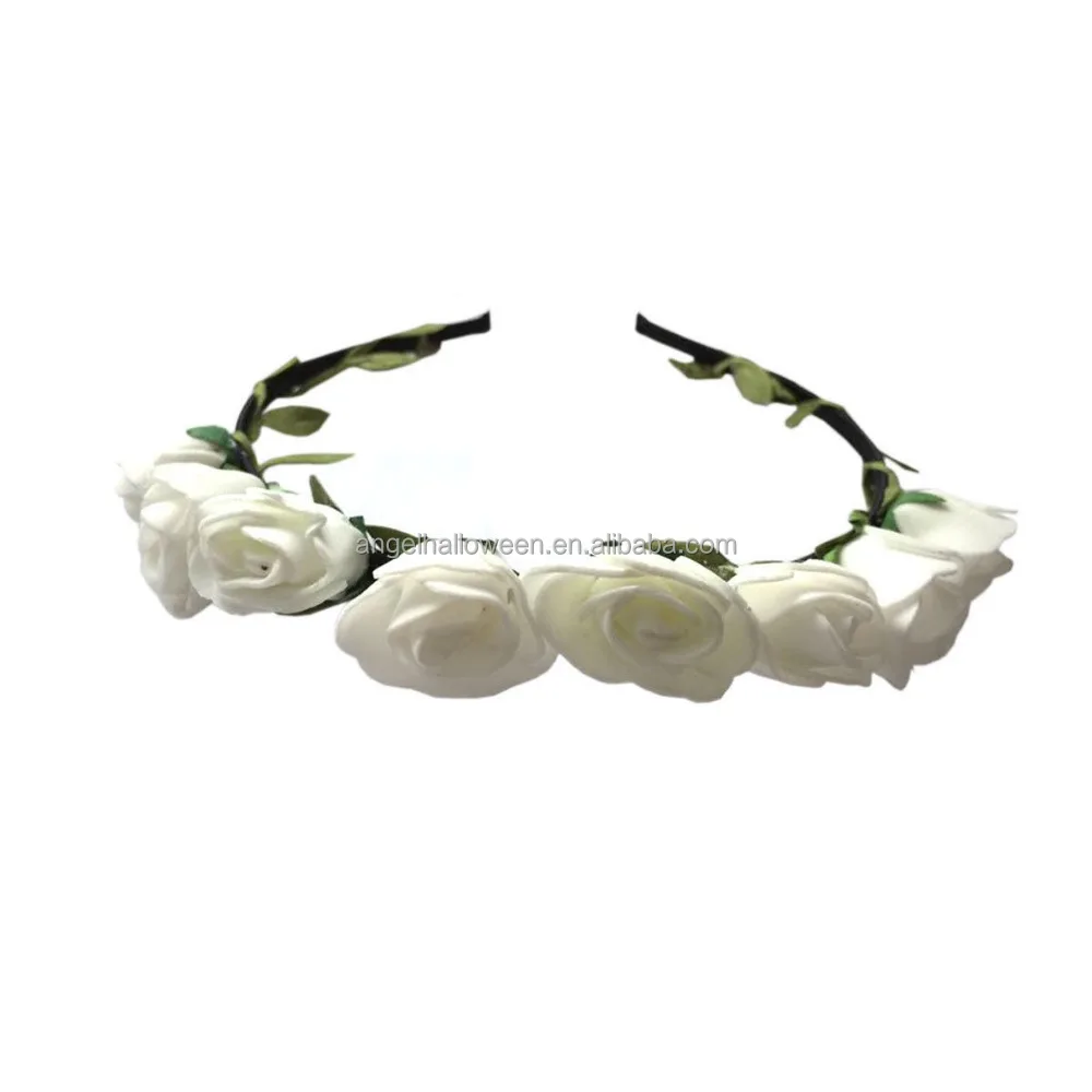 Flower Garland Floral Bridal Headband Hairband Wedding Prom Hair Accessories FH4082
