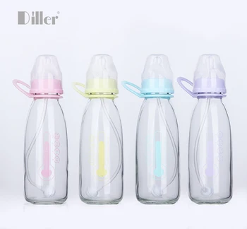 baby glass water bottle