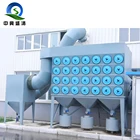 Industrial dust control granite dust collector