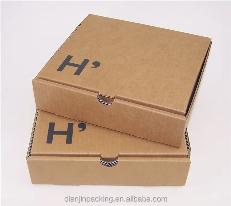 Reasonable price custom design OEM orange cardboard shipping box corrugated box paper