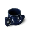 factory cheap price new creative wide mouth coffee pipe water cup advertising smoking mug tobacco pipe coffee tea cup