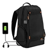 Outdoor Multi-function Comfortable Breathable Laptop Bag with Handle, External USB Charging Port & Earphone Port