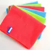 Customized Size 30x40 cm Microfiber Wipes Cleaning Cloth For Glasses Kitchen
