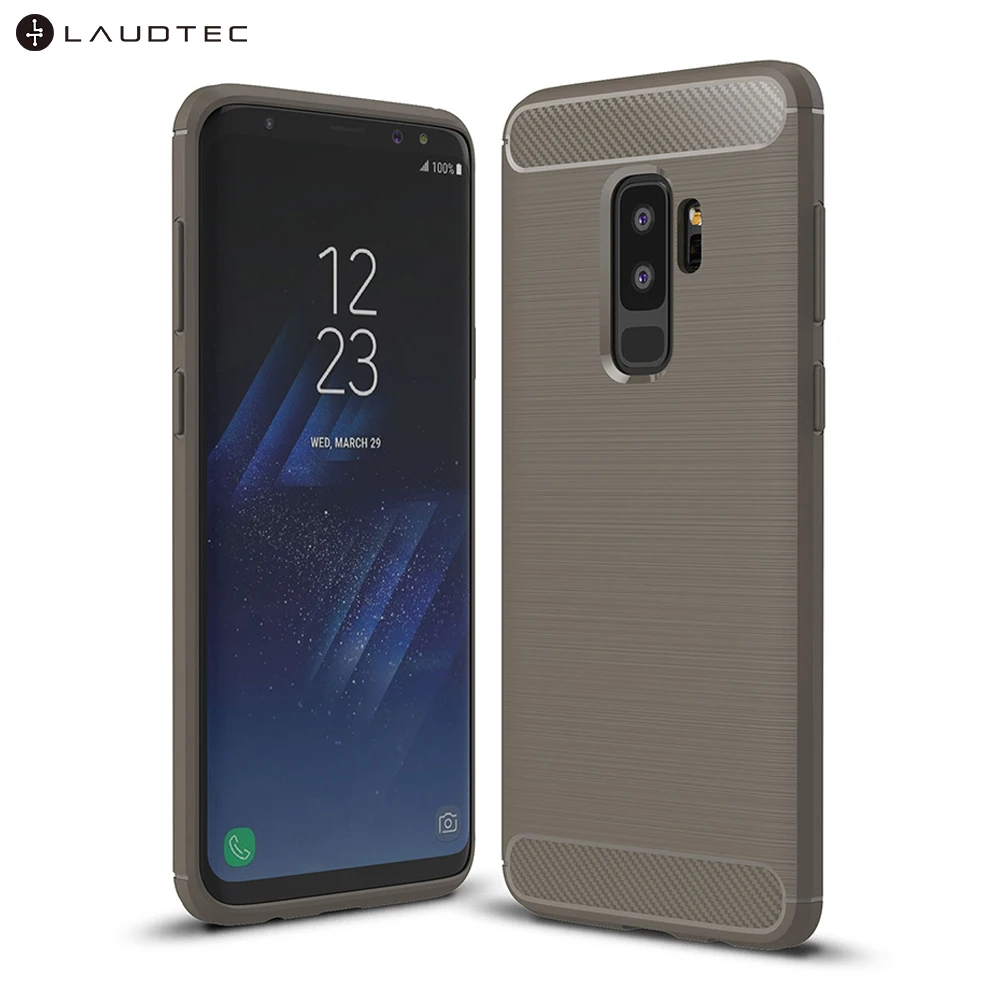 Laudtec Carbon Fiber Silicone Tpu Back Cover Case For Samsung Galaxy S9 Plus, Black;navy blue;gray;red
Laudtec Carbon Fiber Silicone Tpu Back Cover Case For Samsung Galaxy S9 Plus, Black;navy blue;gray;red