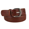 high quality but cheap new style genuine leather with belt for man