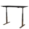 Modern Height Adjustable Table Frame Office Desk for Manager Executive Office Desk with Stone Desktop