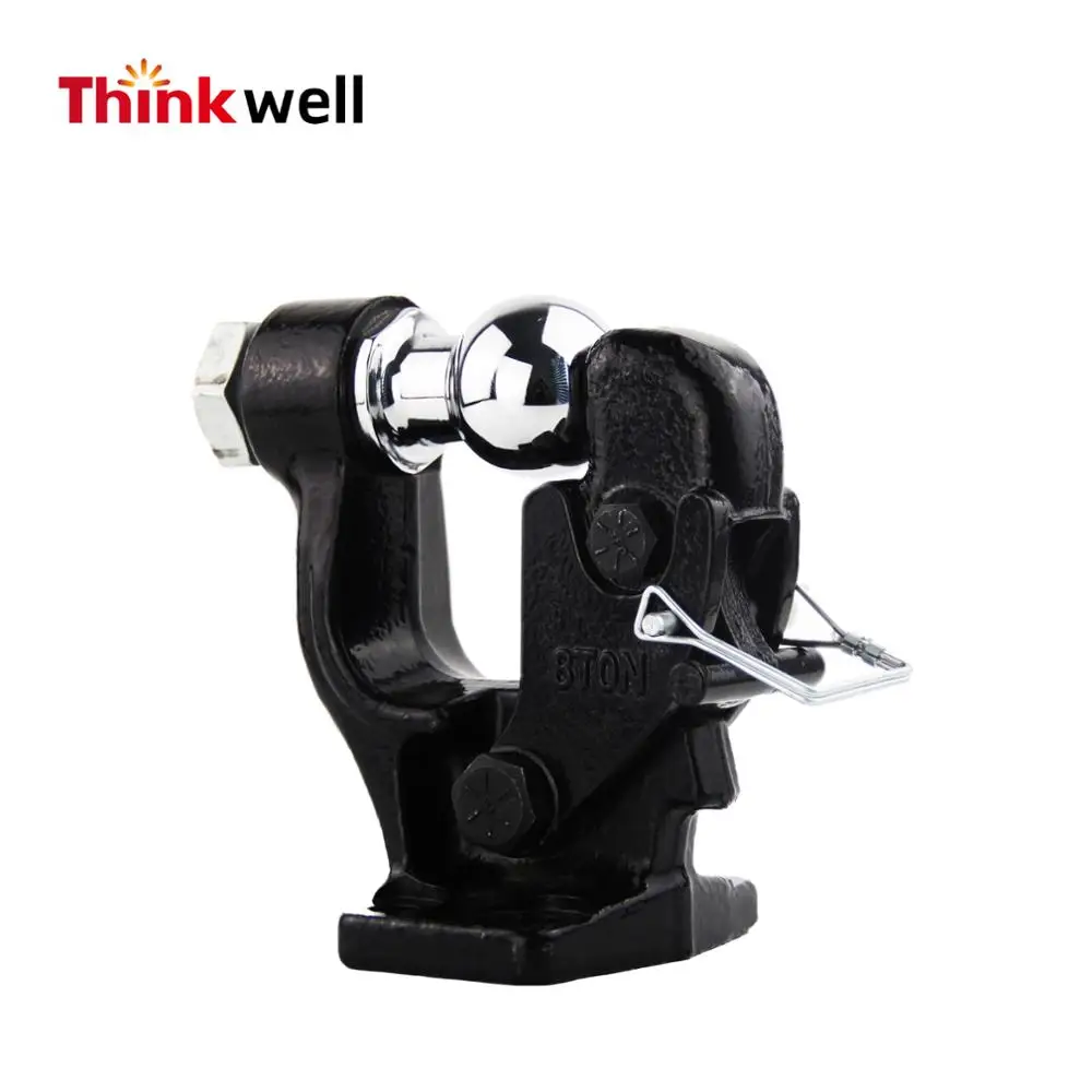 Thinkwell Auto Parts 8 Ton Trailer Hitch Ball Mount Pintle Hook