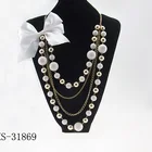 Necklace Pearl Pearlnecklace Latest Design Bead Necklace Fashion Jewelry Pearl Necklace
