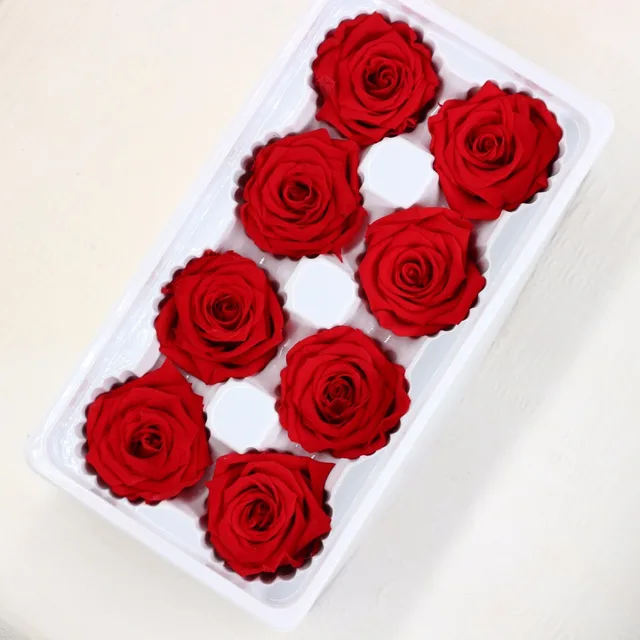 fresh multi-colored valentine gift box rose preserved flower