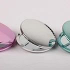 small plastic cosmetic compact mirror