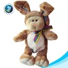 Various plush soft stuffed standing and moving easter stuffed bunny