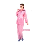 chinese sexcy girls clear plastic rain coats pvc