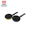 Widely used aluminum non-stick mini egg fry pan kitchen cookware set